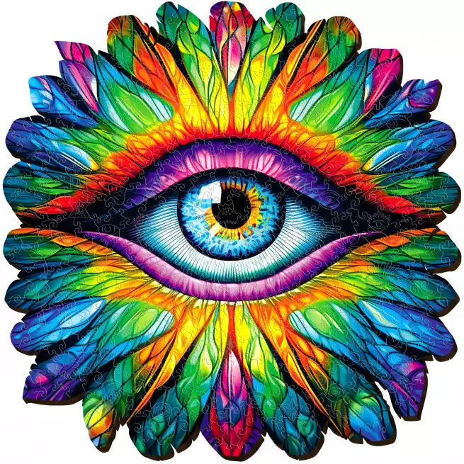 Images and photos of Eye puzzle 200 pieces. ESC WELT.