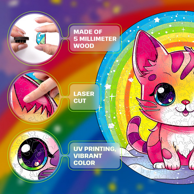 Images and photos of Kitten Puzzle 300 pieces. ESC WELT.