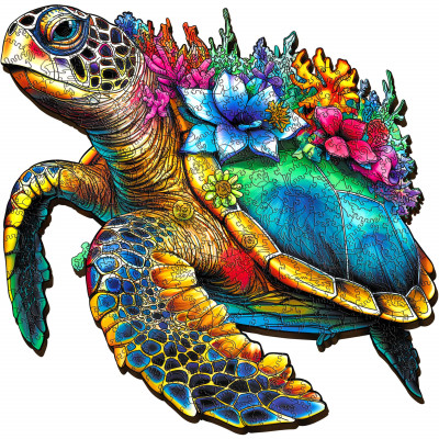 Turtle puzzle 200 pieces