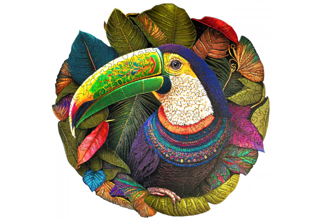Images and photos of Toucan puzzle 500 pieces. ESC WELT.