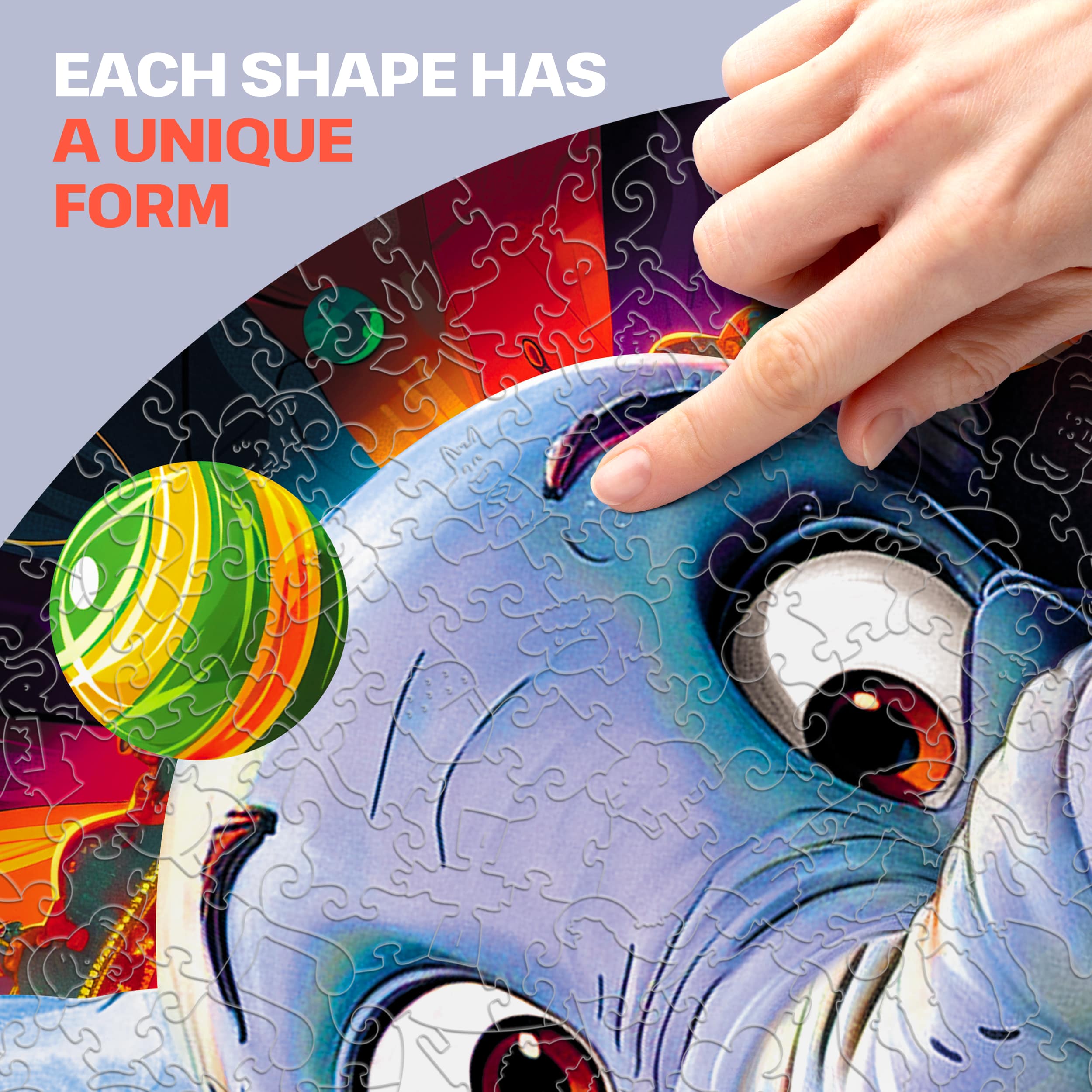 Images and photos of Funny Elephant Puzzle 500 pieces. ESC WELT.