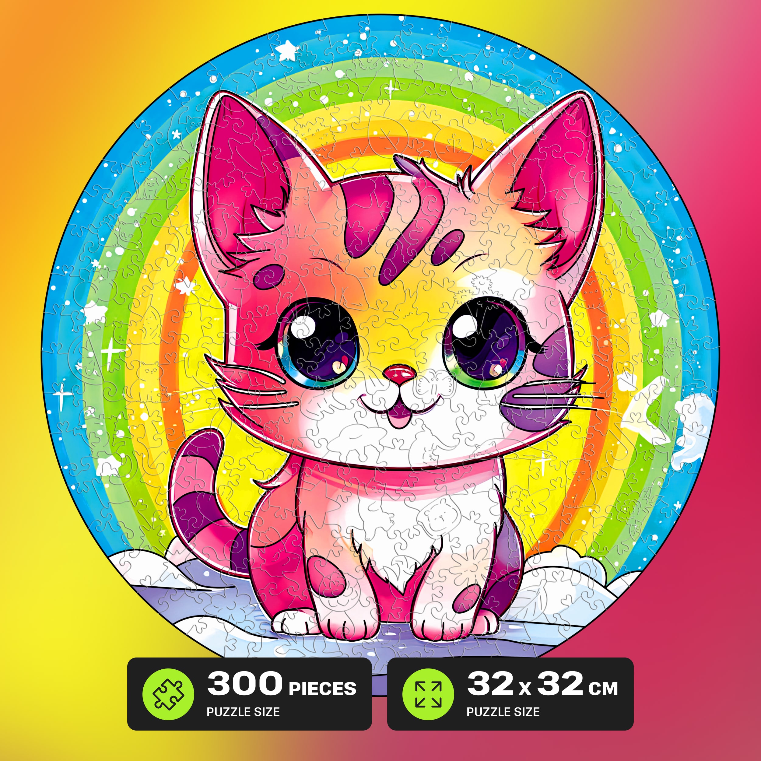 Images and photos of Kitten Puzzle 300 pieces. ESC WELT.