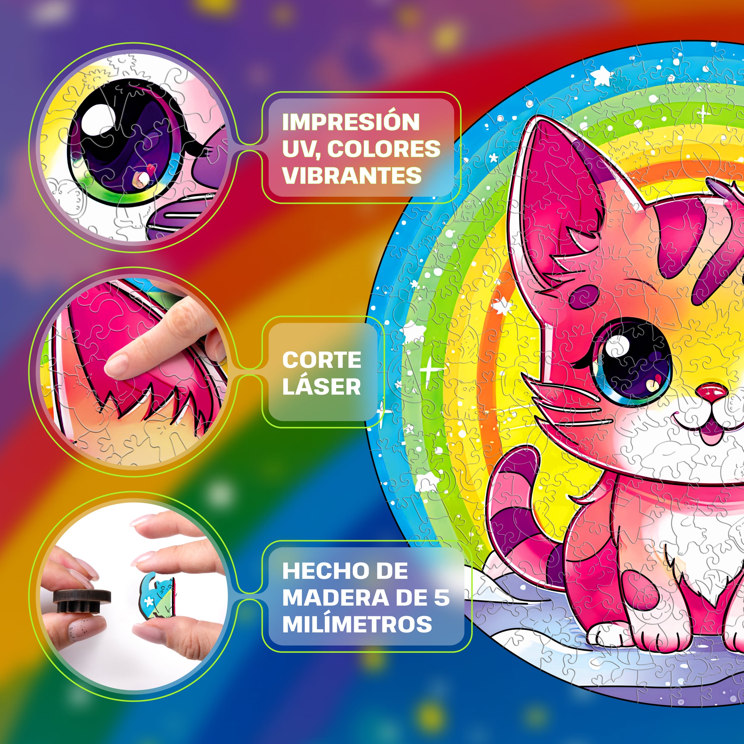 Images and photos of Kitten Puzzle 300 pieces. ESC WELT.