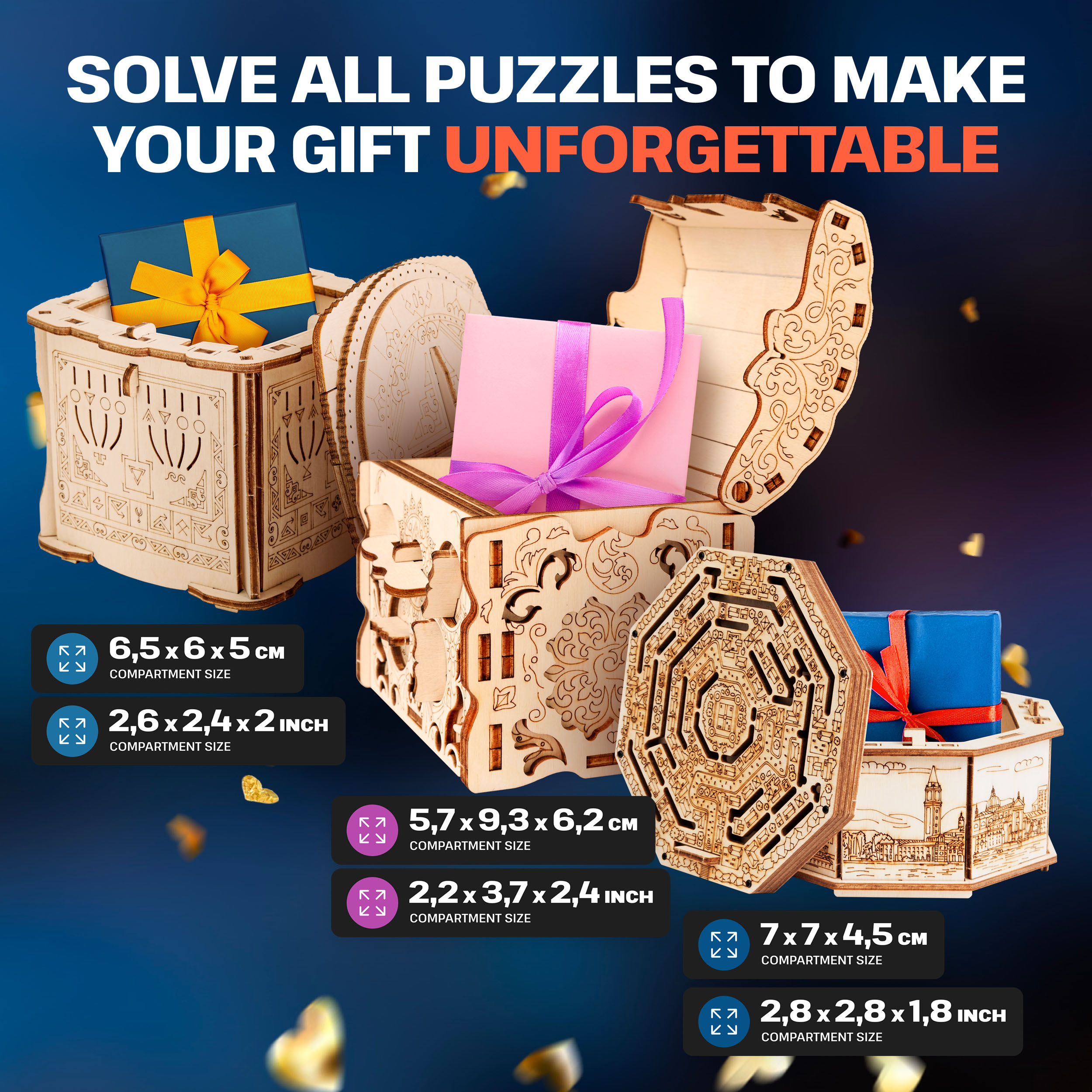 Images and photos of Bundle Secret Boxes. ESC WELT.