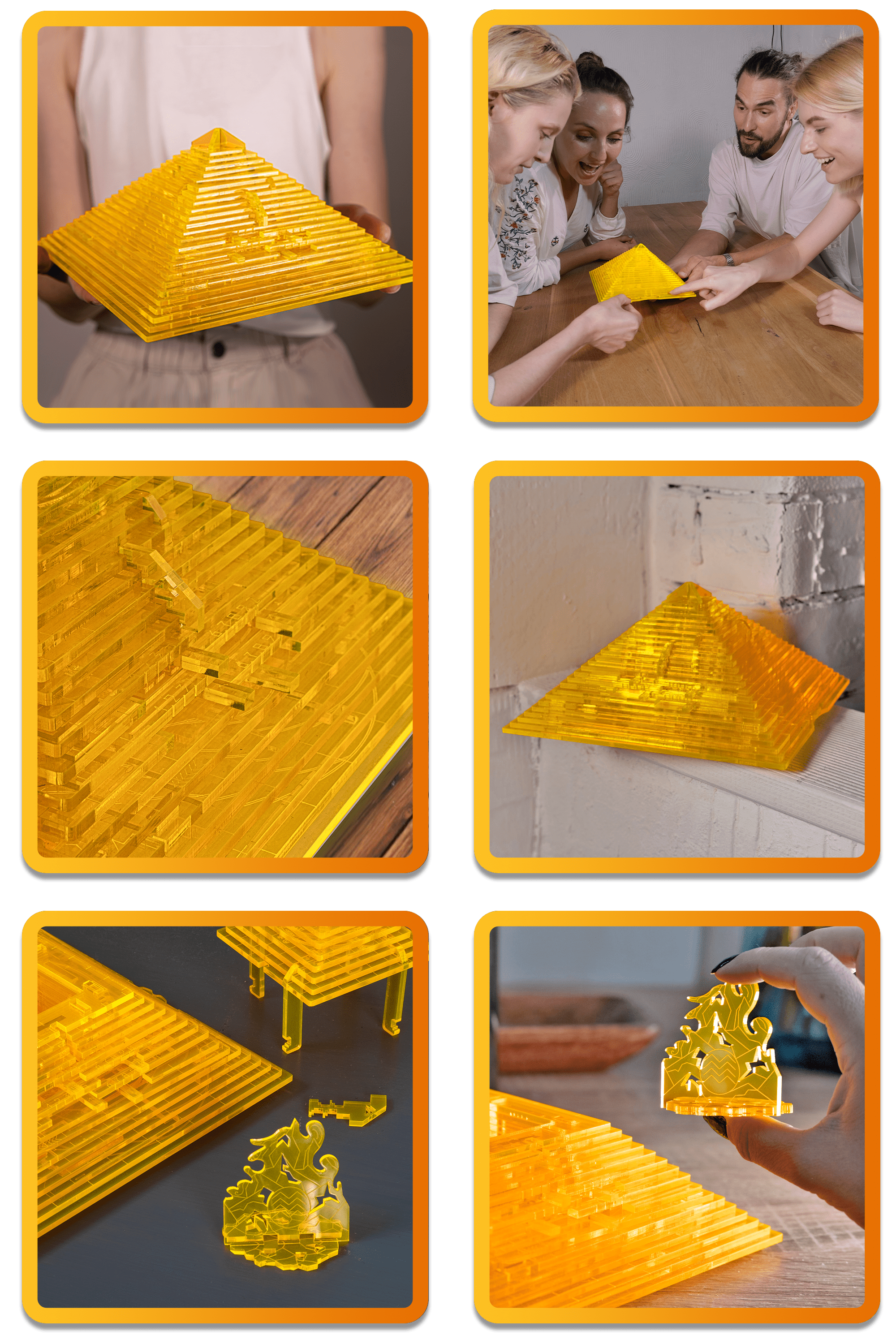 Images and photos of Quest Pyramid Flaming Sand. ESC WELT.