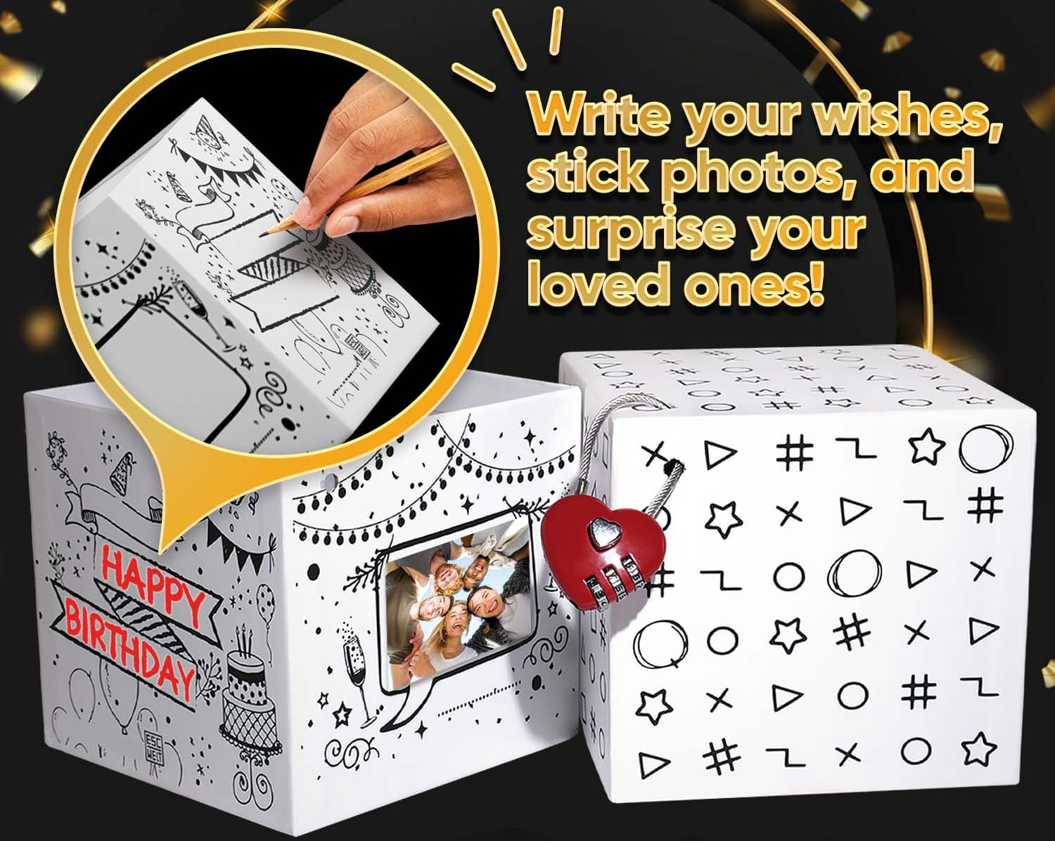 Images and photos of Secret Box. ESC WELT.